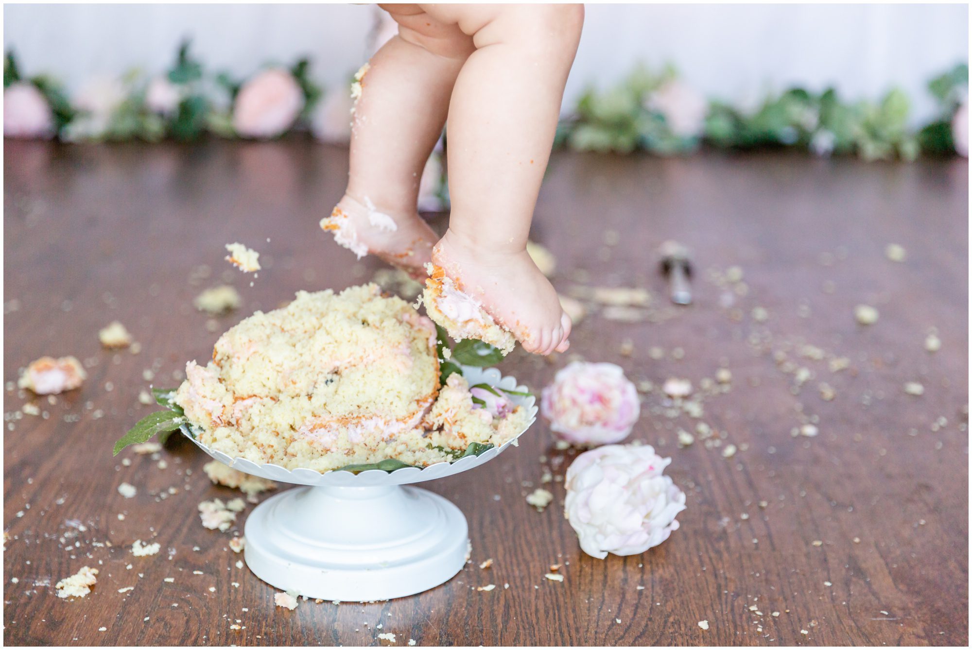 Elegant First Birthday Cake Smash