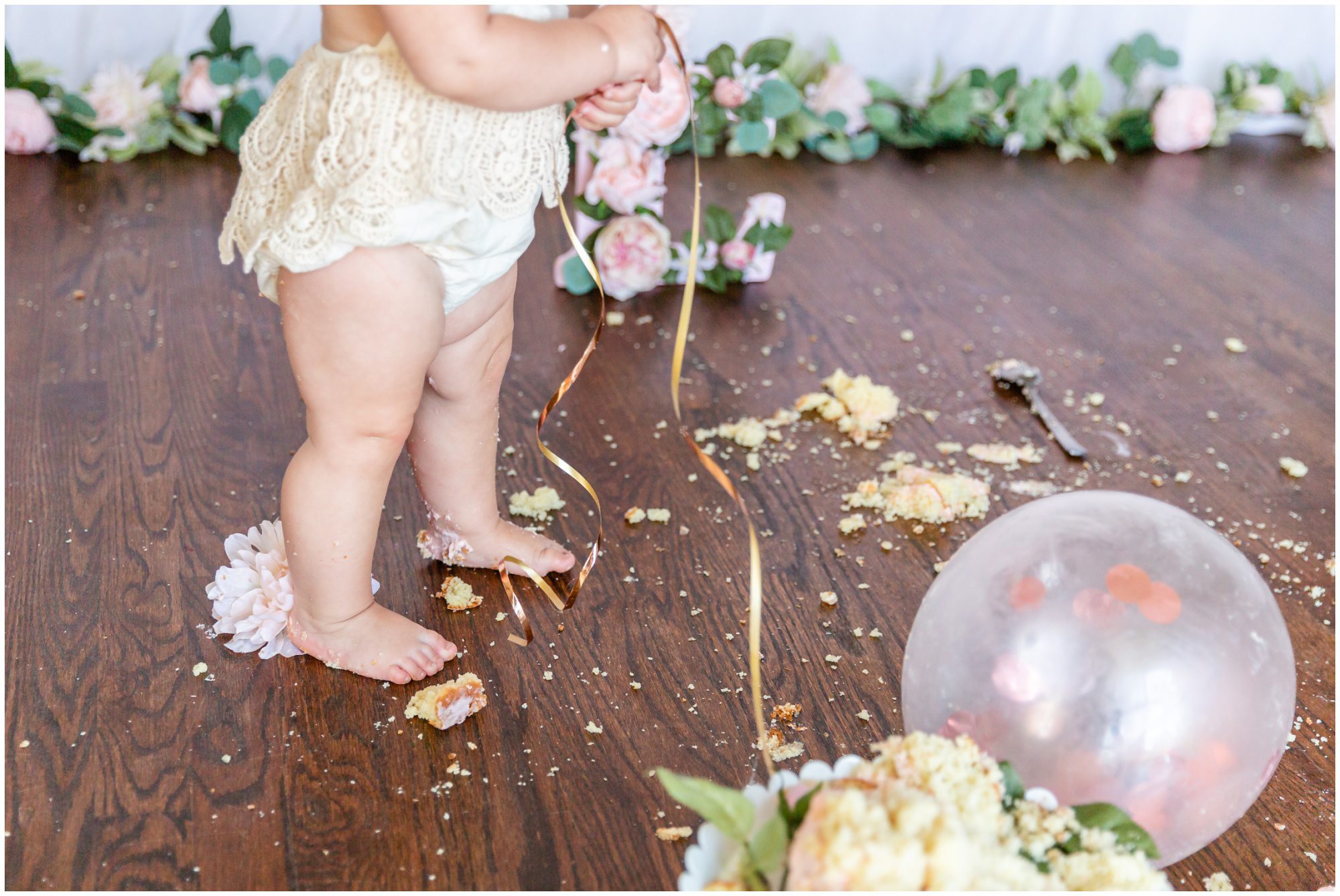 Elegant First Birthday Cake Smash