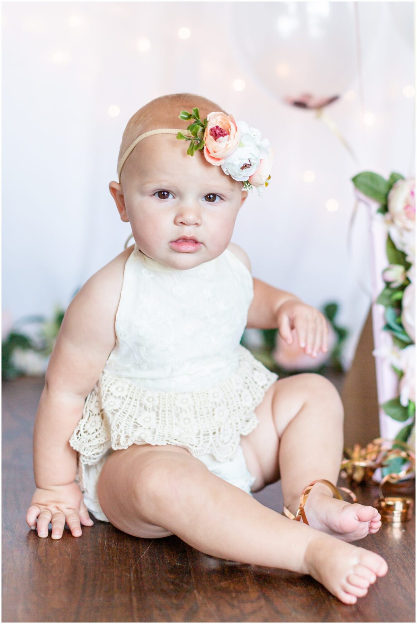 Elegant First Birthday Cake Smash