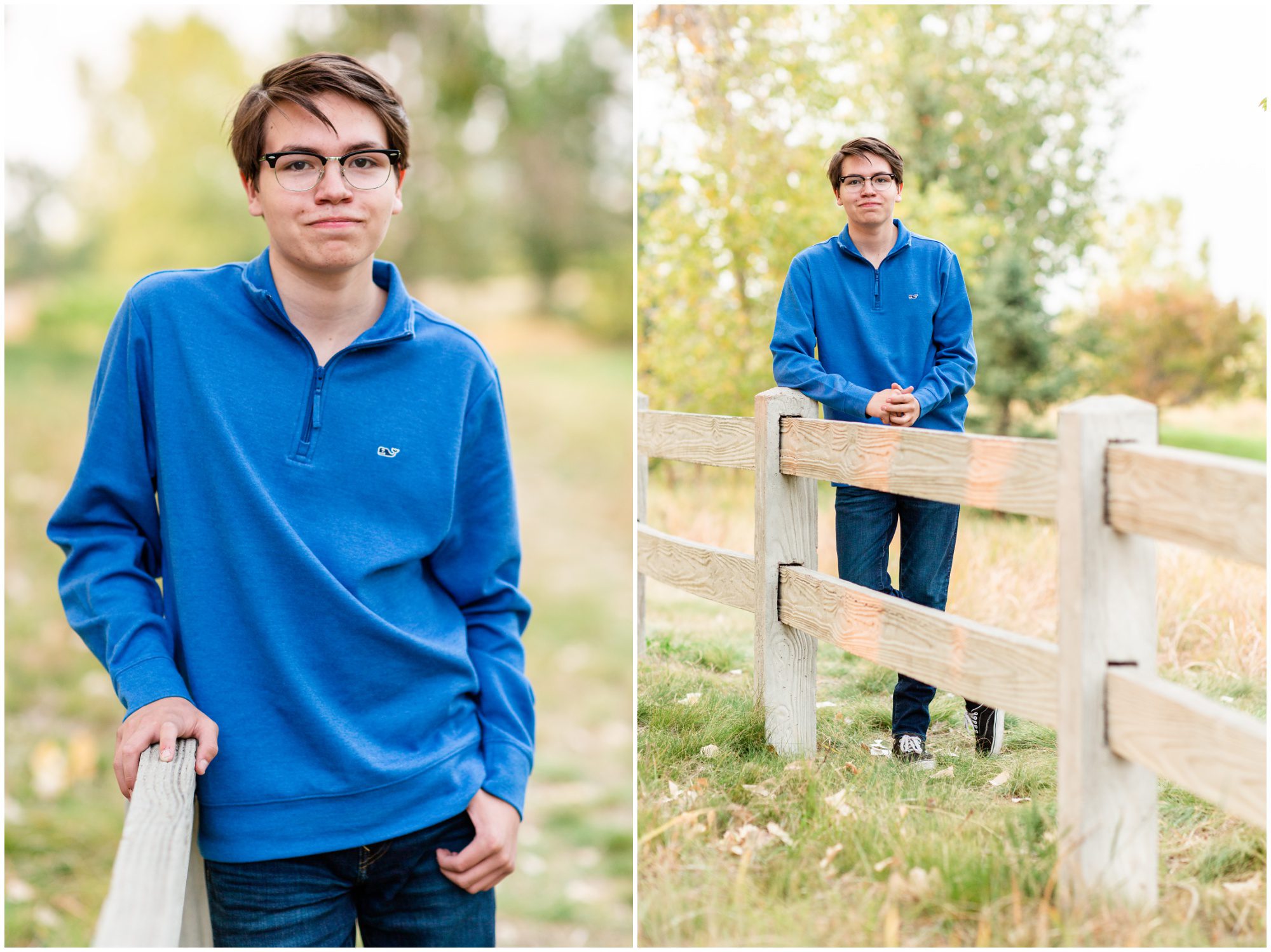 guys outdoor senior portraits