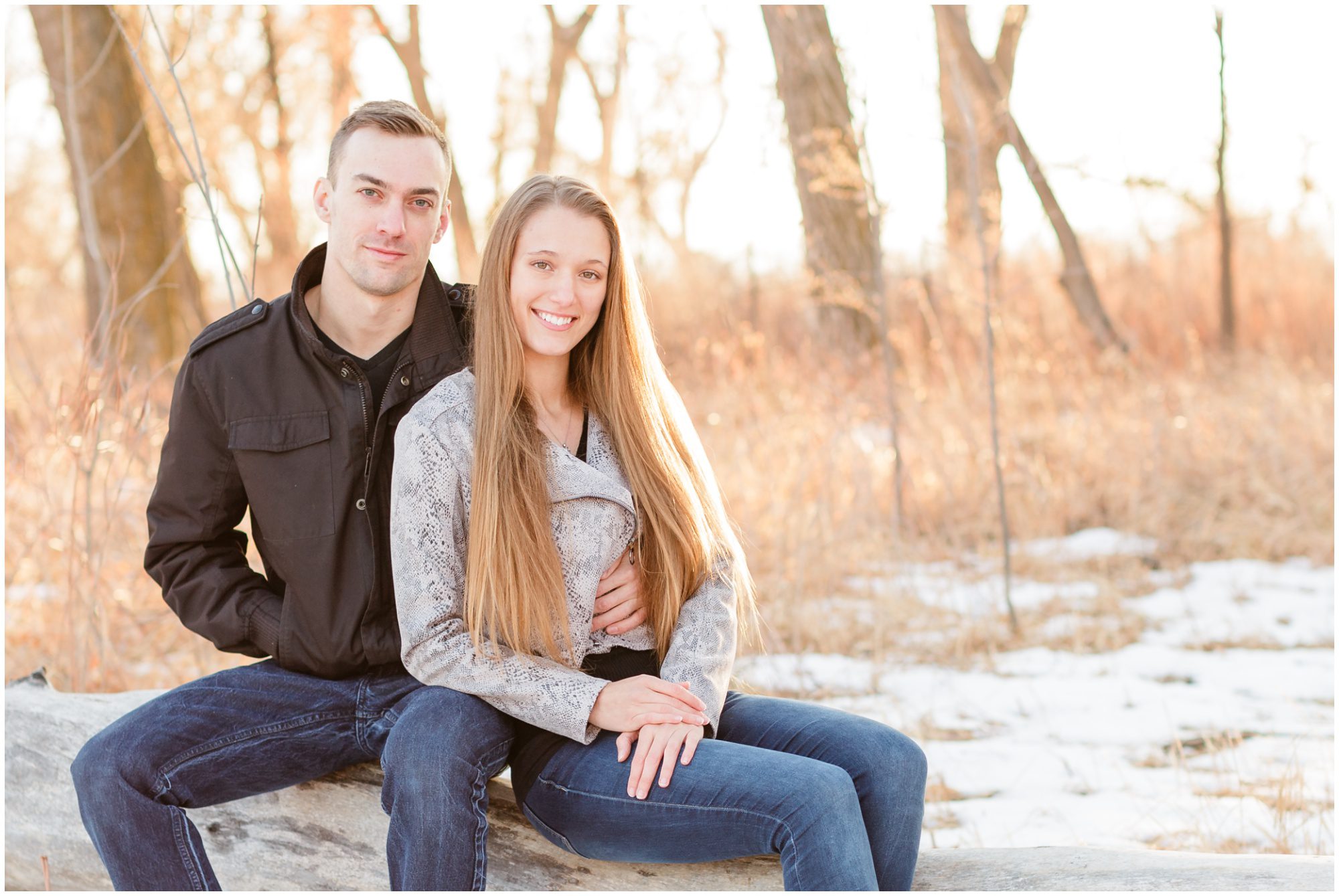 A heartwarming couples session at McKay Lake