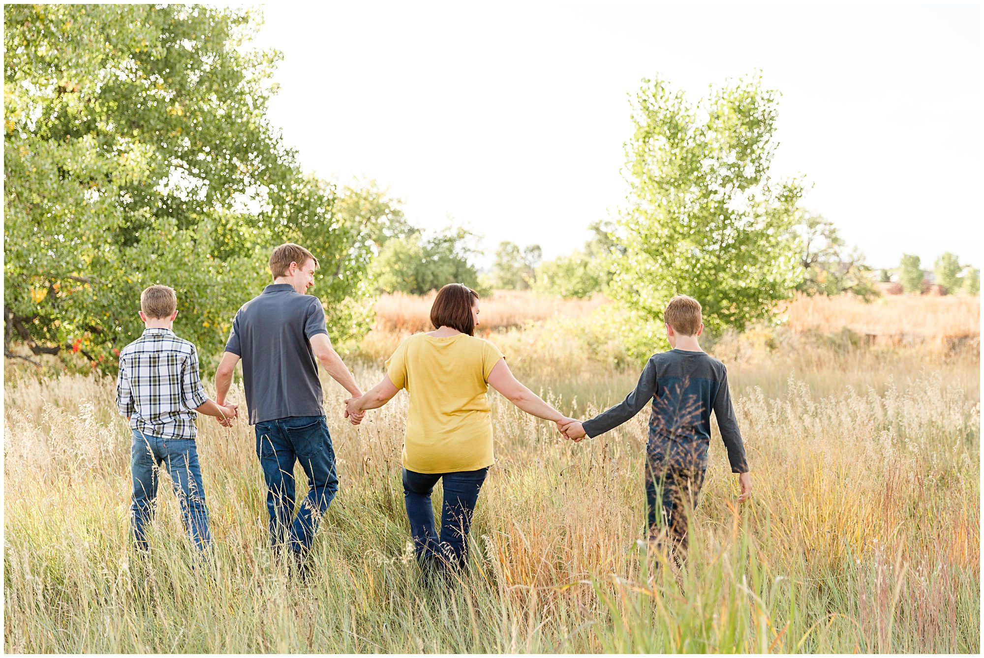 Outdoor family mini session