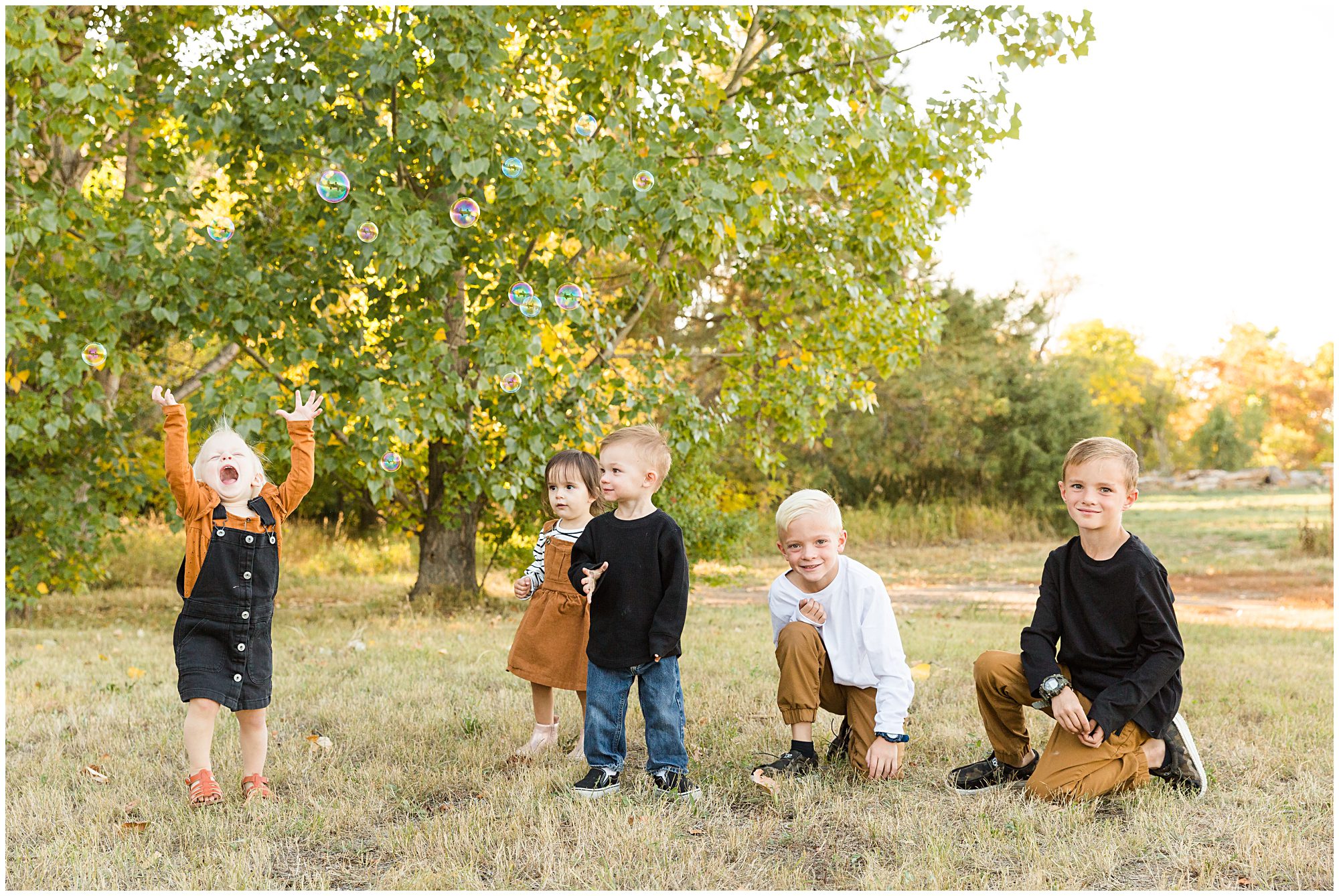 Outdoor extended family session