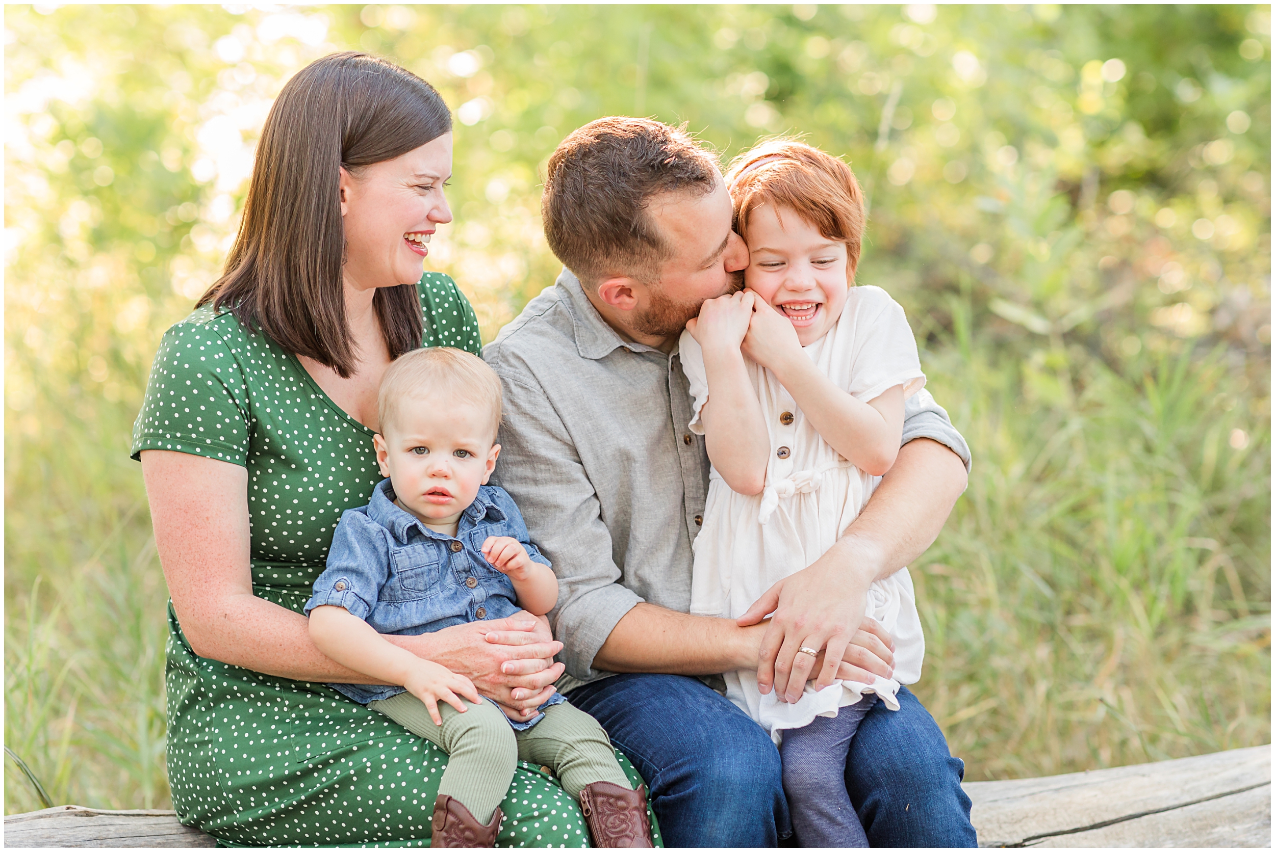 Fall Mini family session at McKay Lake captured by Theresa Pelser Photography, Erie family photographer